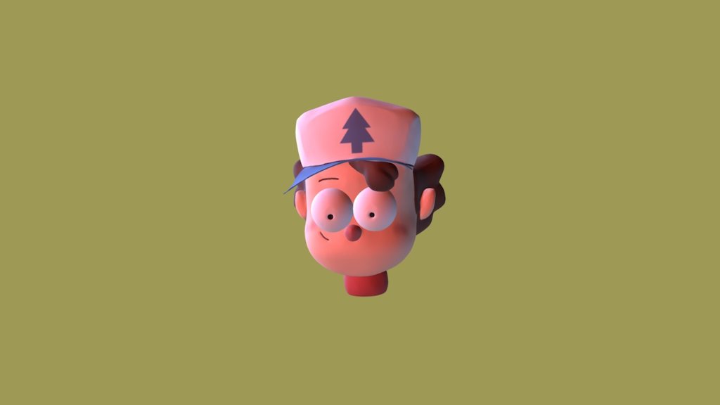 Busto Dipper - 3D model by oJesseHenriques [e4015e0] - Sketchfab