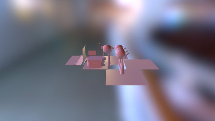 Ball Up Park 3D Model