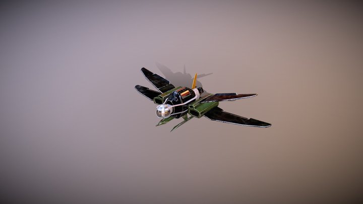 CptNemo's SpaceShip 3D Model