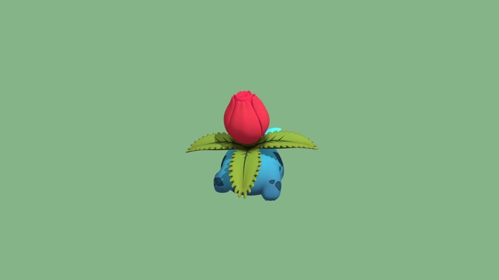 Ivysaur Pokemon Baixar modelos 3D grátis