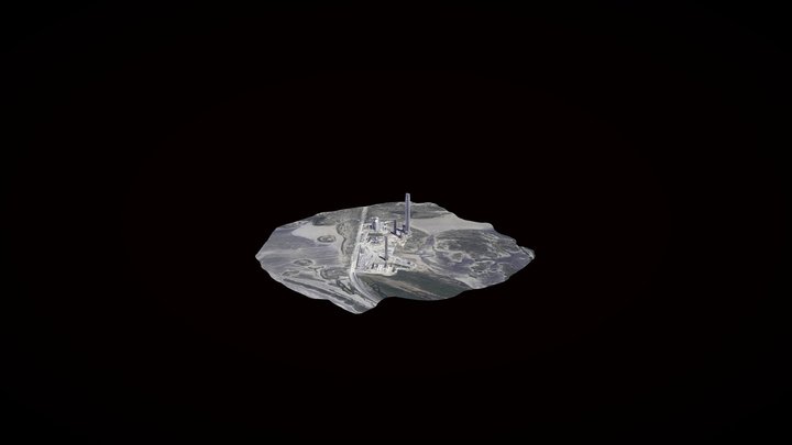 Starbase, Tx Launch Site  (August 13, 2021) 3D Model