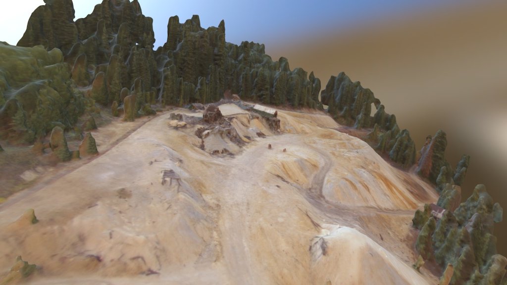 Abandoned mine — Sketchfab embed 3D viewer