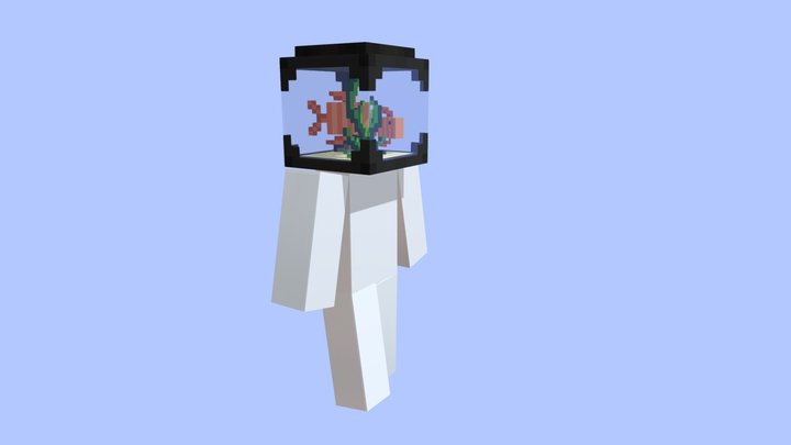 Aquarium Helmet 3D Model