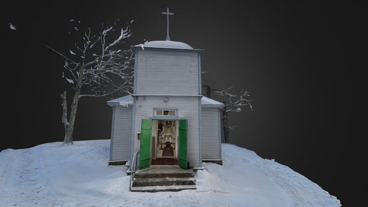 Miikse kirik 3D Model
