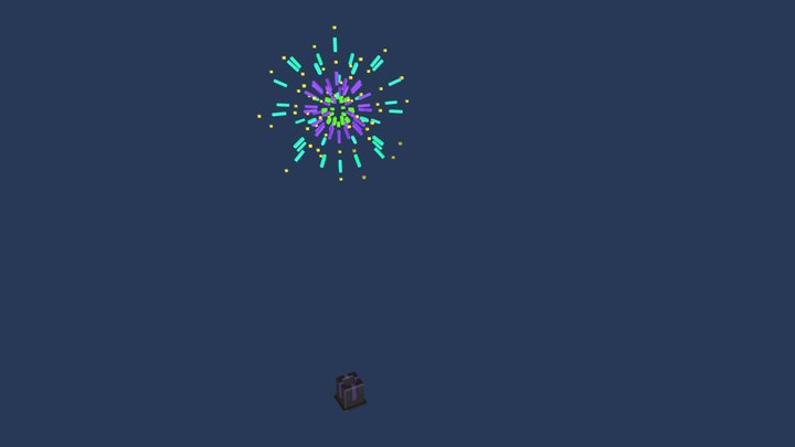 firework 3D 3D Model