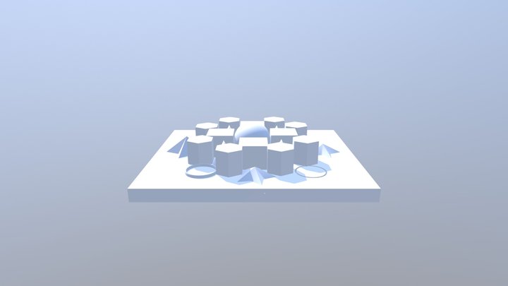 Ruxing Abstract 3D Model
