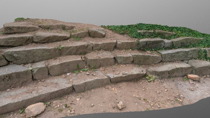 Natural amphitheater 3D Model