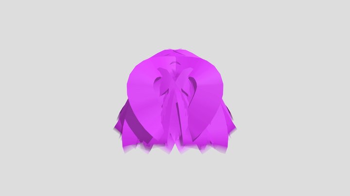 Pink Tent 3D Model