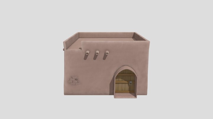Arabic house 4 3D Model