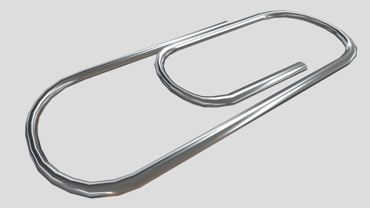 Paperclip 3D Model