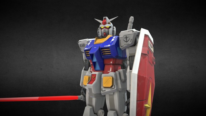 GUNDAM RX-78-2 3D Model
