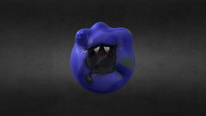 Bombi Bomb BLOB IN A DESERT 3 3D Model