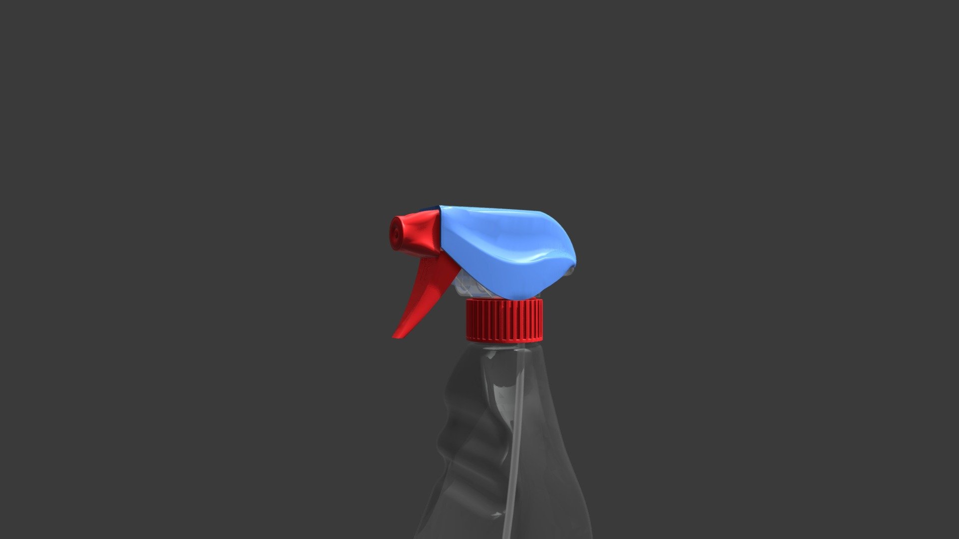 Spray Bottle Exploded View 3D model by Elisa van der Burg
