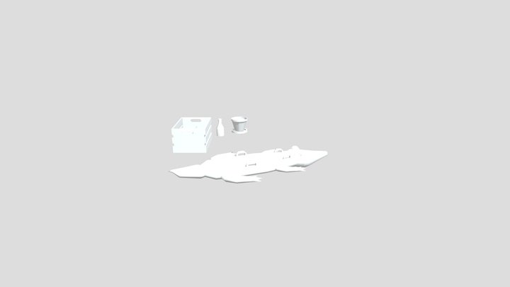 ByTheOcean-3SimplePropsAndHardProp 3D Model