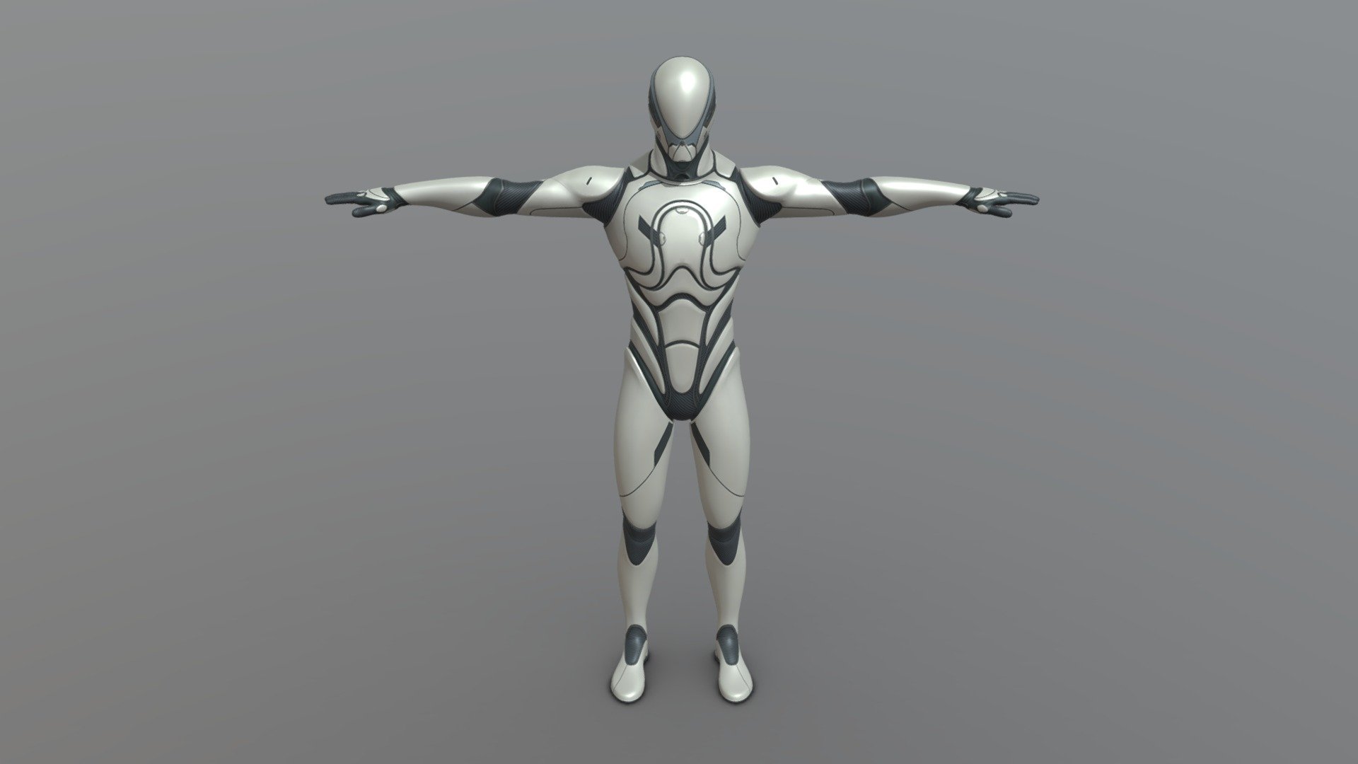 XY Bot Costume RIG (T-Pose) - Download Free 3D model by Detsu Reg ...