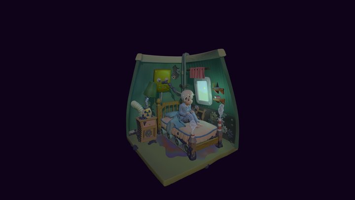 Little Lad 3D Model