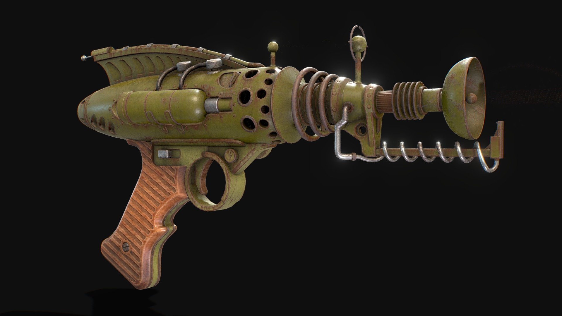 Atomic Ray gun - Buy Royalty Free 3D model by POLYTRICITY (@PolytricityLtd)  [e40b44a]