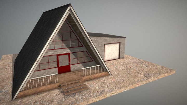 Old Abandonded House 3D Model