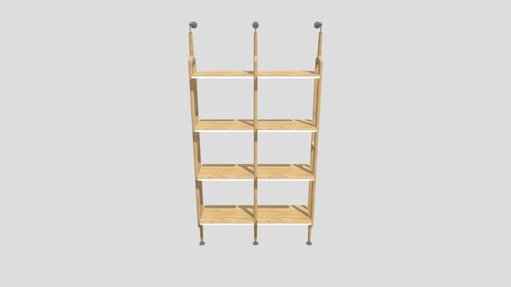 Aria Bookcase – Kostenloses 3D-Modell STL