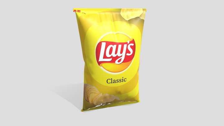 Chips model 3D Model