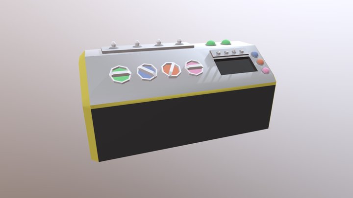 Control Panel - The Mystery of Stalore-9 3D Model