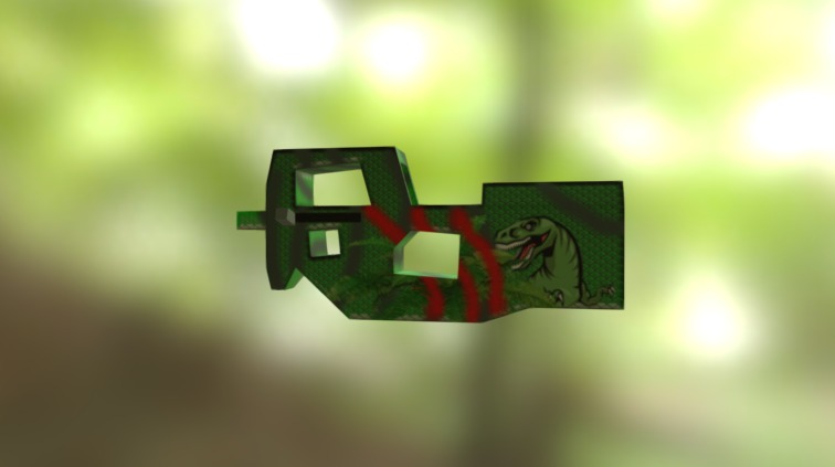 Green Raptor - 3D model by saurina_wolf [e40d8bb] - Sketchfab