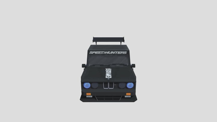 BMW M3 Evolution II 3D Model