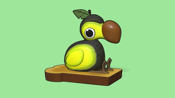 Avocadodo 3D Model