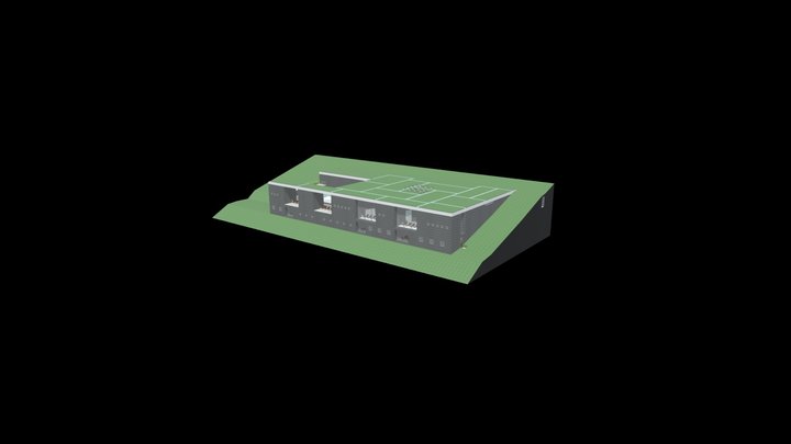 Therme Vals by Peter Zumthor 3D Model