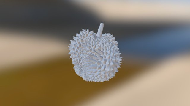 Durian 3 Times Scan 3D Model