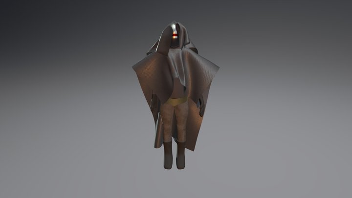 Character Texture 3D Model