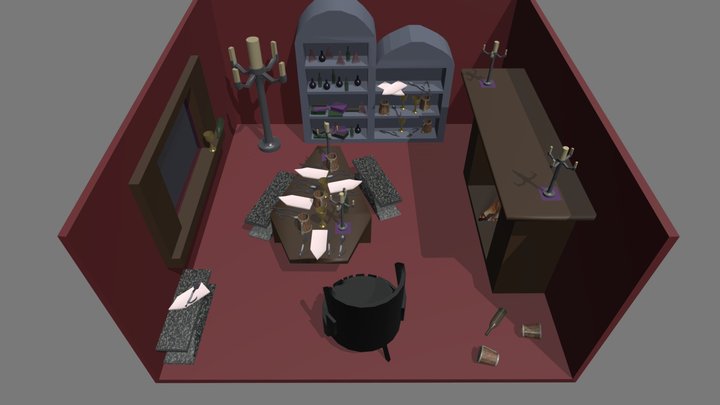 Diner 3D Model