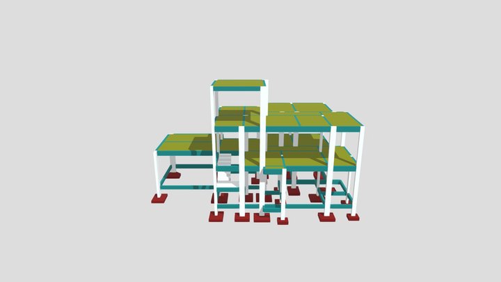 Projeto Estrutural Residencial - ME 3D Model