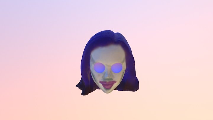 Corpse Bride Face Scan manipulation 3D Model