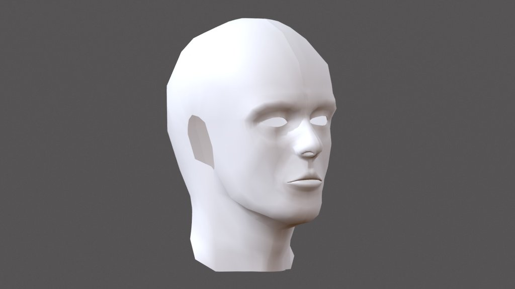 Face Model - Download Free 3D model by manish (@manishunivar) [e4149c2 ...