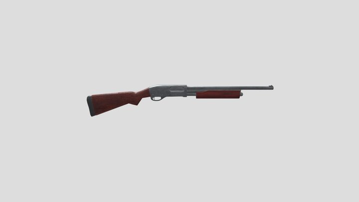 PumpShotgun 3D Model