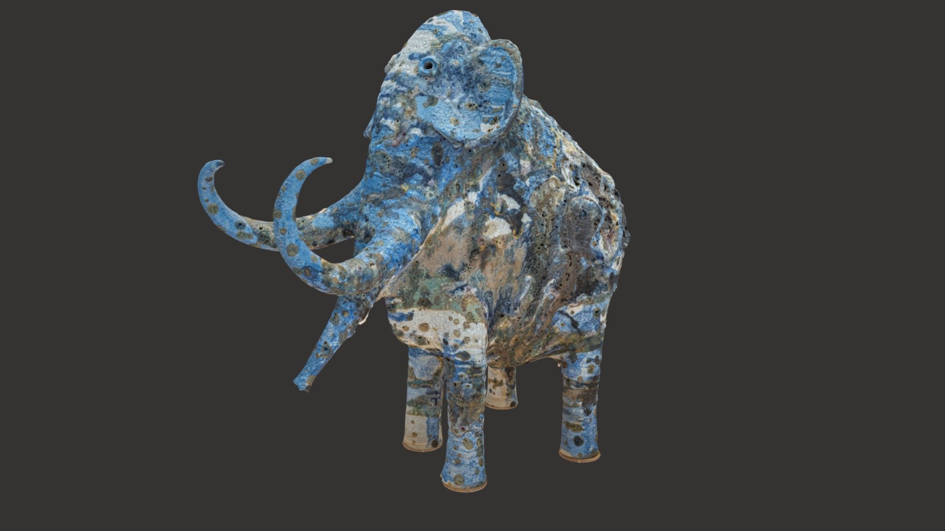 Object – Pottery Mammoth