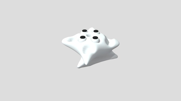 yellow star 3D Model