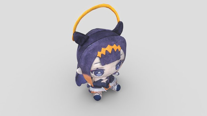 Ninomae Ina'nis Plush HoloLive 3D Model