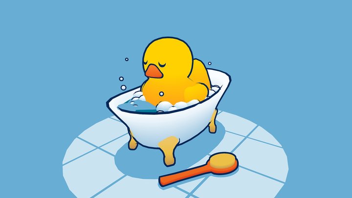 Rubber Duck - Sketchfab Weekly 3D Model