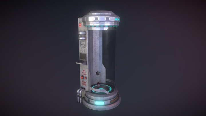 Cryo-chamber 3D models - Sketchfab