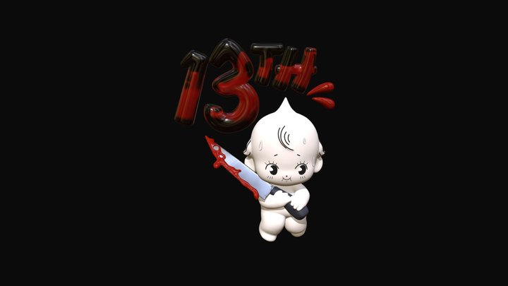 Friday the 13th 3D Model