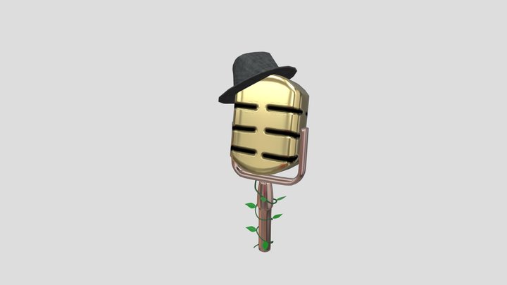 Microfono 3D Model