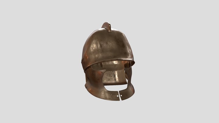 Greek helmet 3D Model