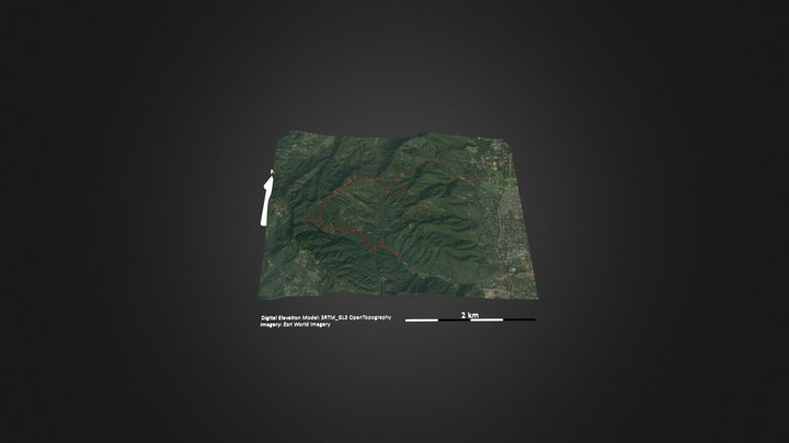 青城山 – Modello 3D gratuito STL