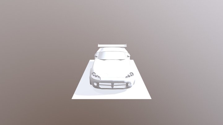 viper black sporty 3D Model