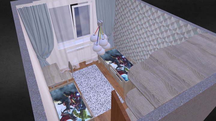children's room 3D Model