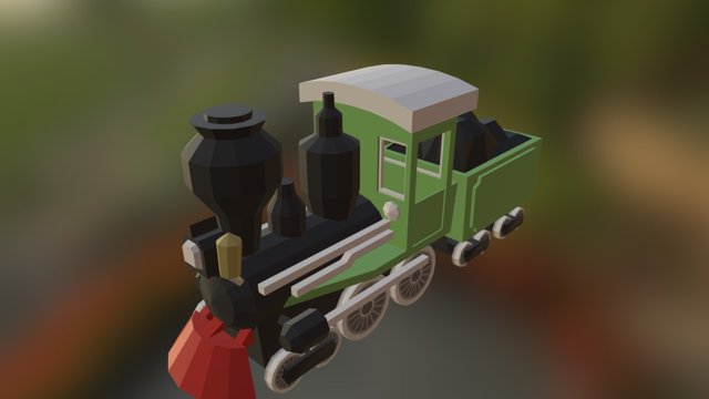 Locomotive 3D Model