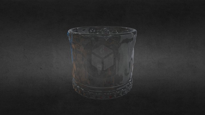 Glass cup 3D Model