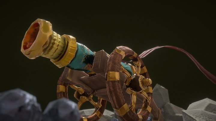 [StudentWork] Lonesome canon 3D Model